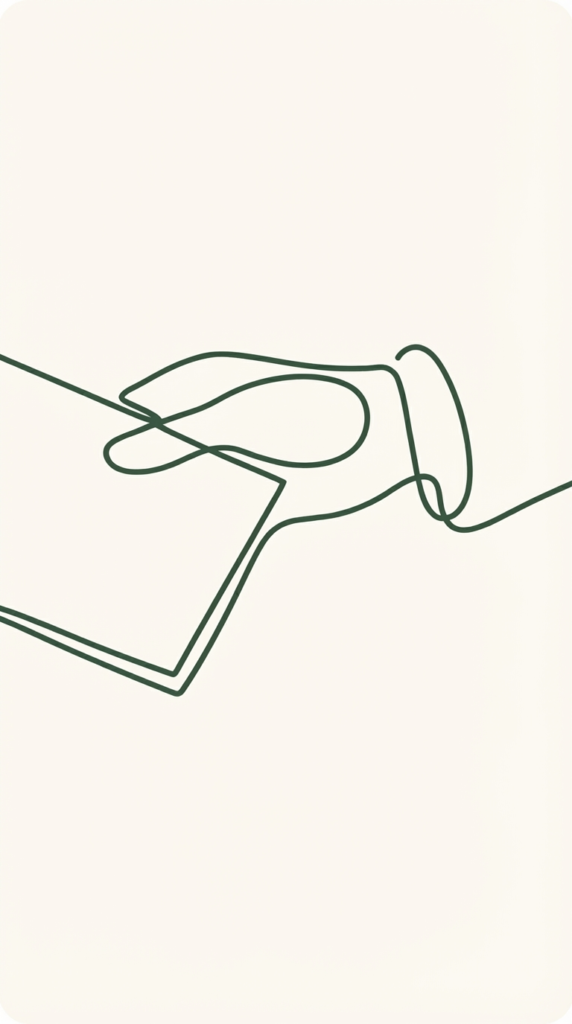 Hands Exchanging Document Right